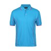 Piping Polo Shirts Aqua Hot Pink